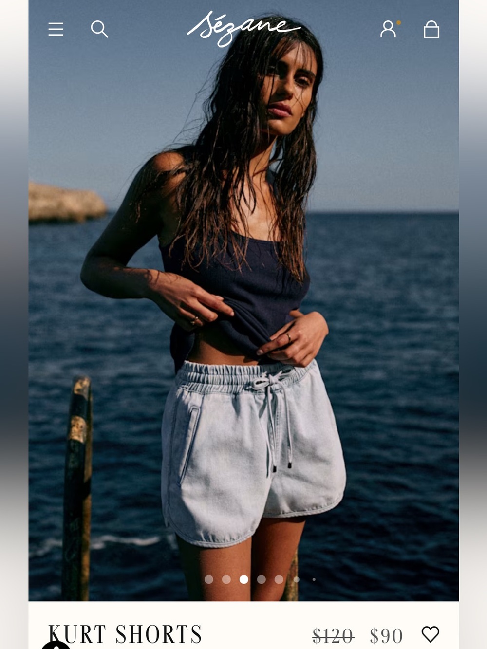 Sezane Kurt Shorts Size 34 (US 2)